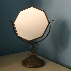 Vintage table top mirror